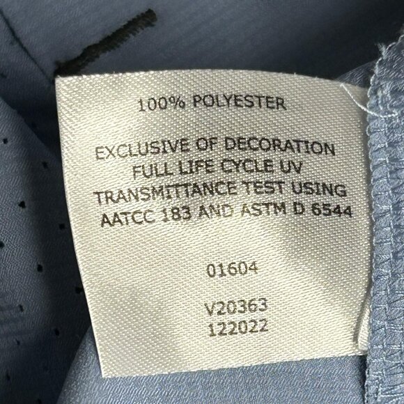 Coolibar Jacket Mens XXL Blue Arcadian Packable Sunblock UPF 50 Lightweight - Picture 5 of 12